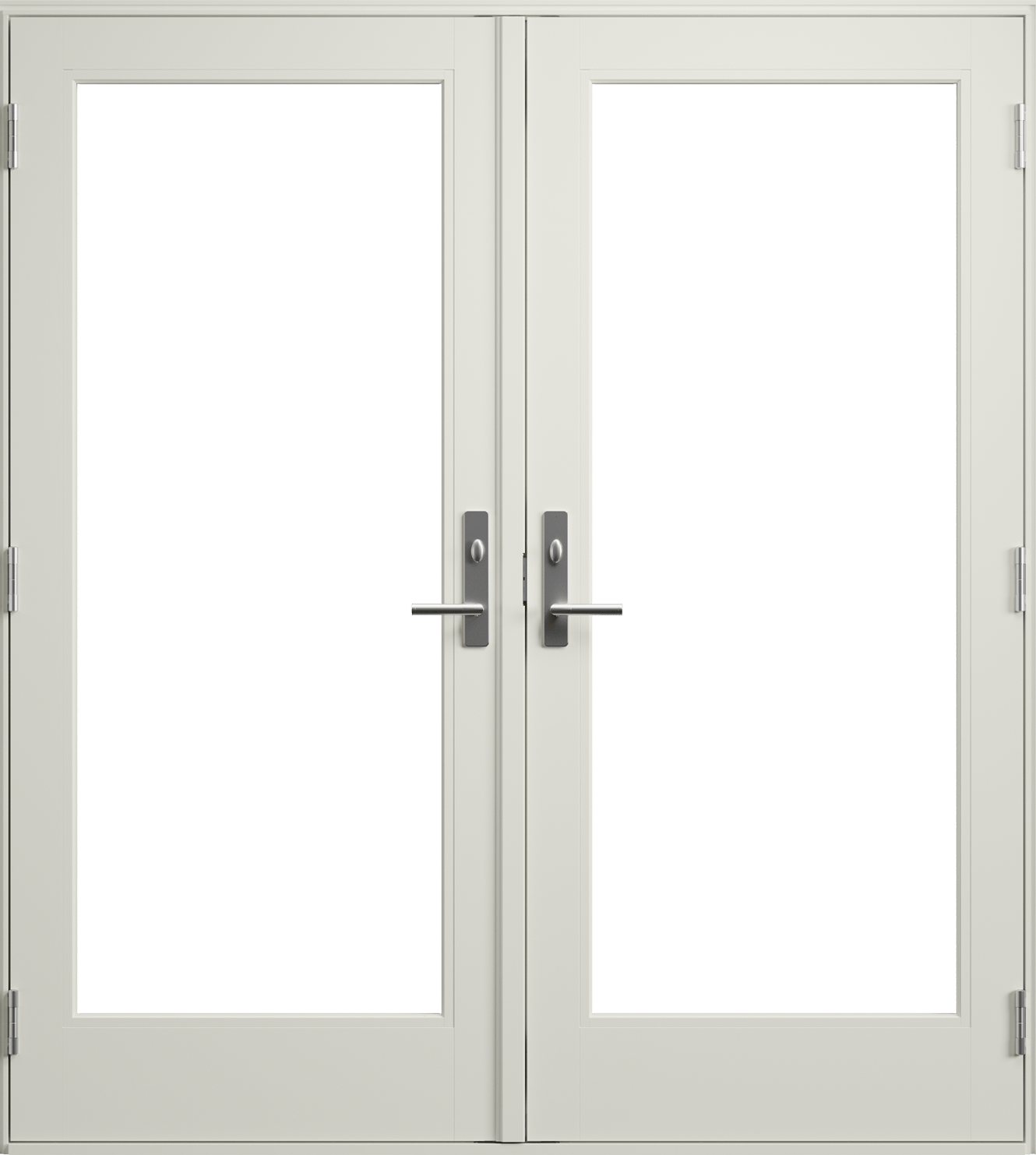 andersen 400 series hinged patio door in white interior