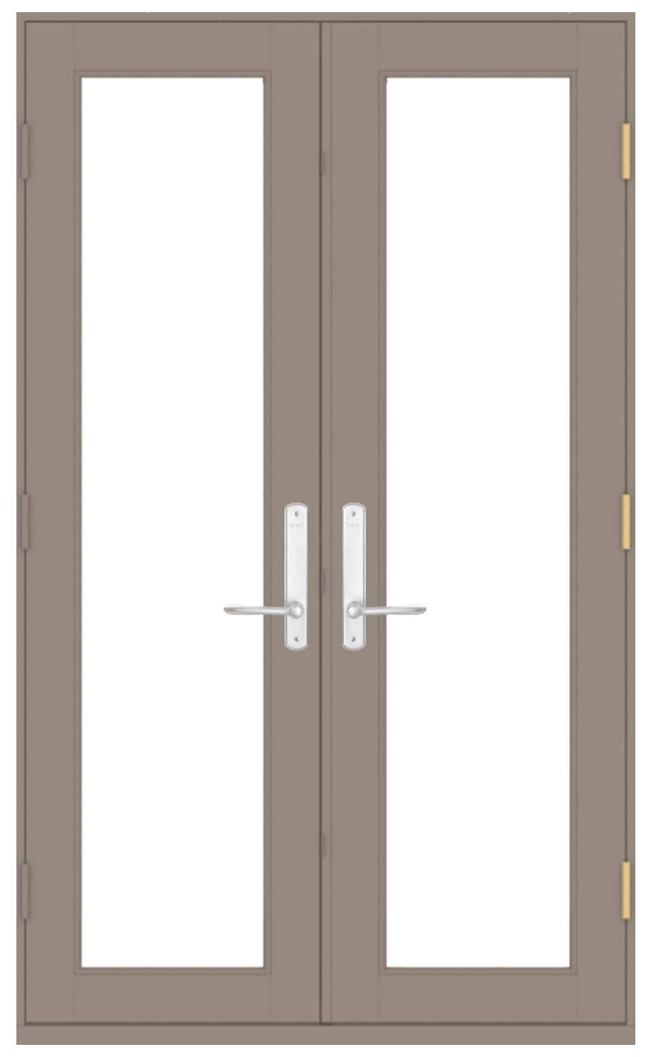 andersen e series hinged patio with sandtone trim