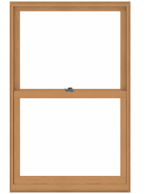 andersen interior oak woodwright double hung window